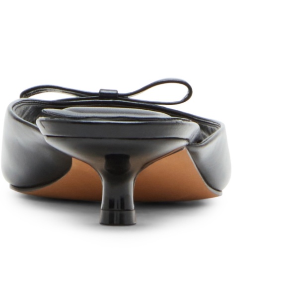 Steve Madden Meme Women's Sandals Black Leather : 6 M, Canvas/Rubber NWT - Picture 4 of 4